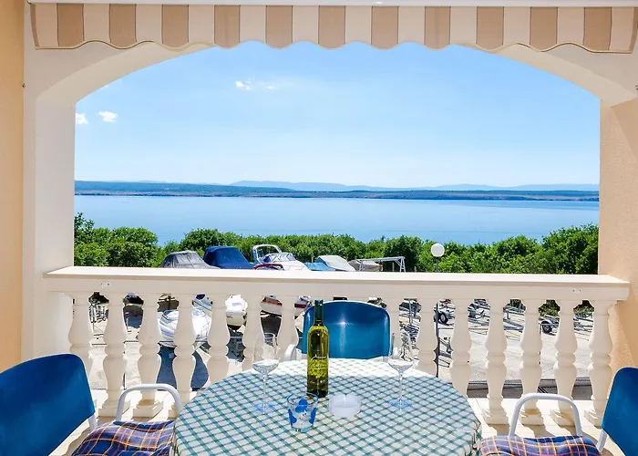 Komfortables Nur 500 Meter Zum Mit Meerblick, Privatem Balkon, Grill Apartment